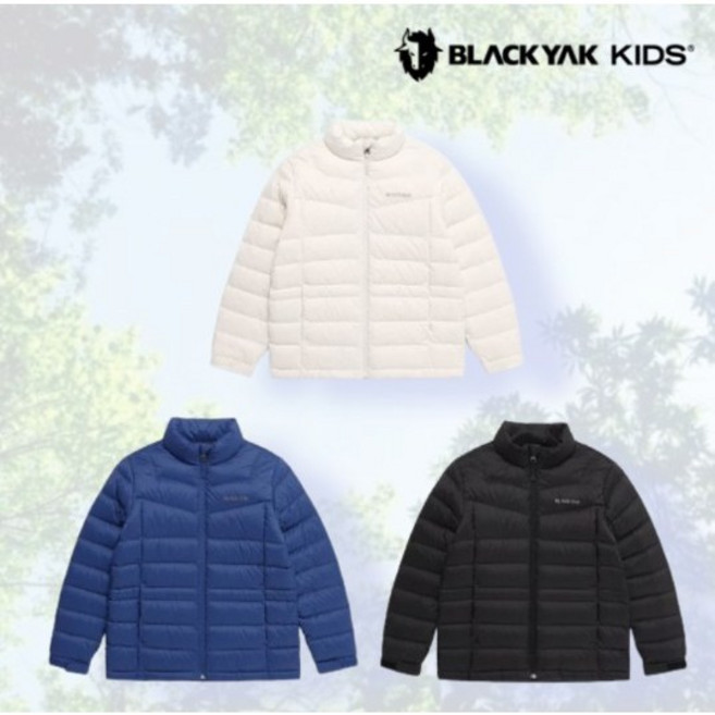 [백화점상품/빠른출고] 블랙야크 키즈 아동 다운패딩자켓 기본 경량패딩 덕다운 이너경량패딩 3Colors