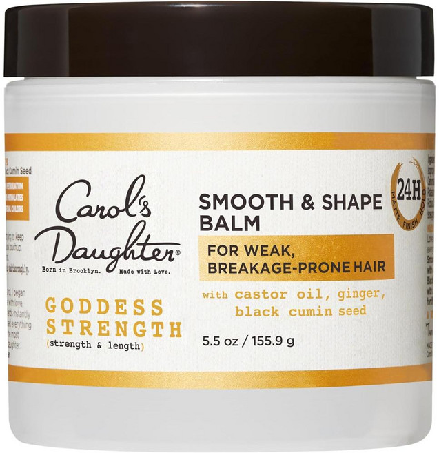 Carol's Daughter 캐롤스 도터 갓니스 스트렝스 스무스 앤 섀이프 헤어 밤 헤어 크림 힘없는모발-프론헤어용, 2개
