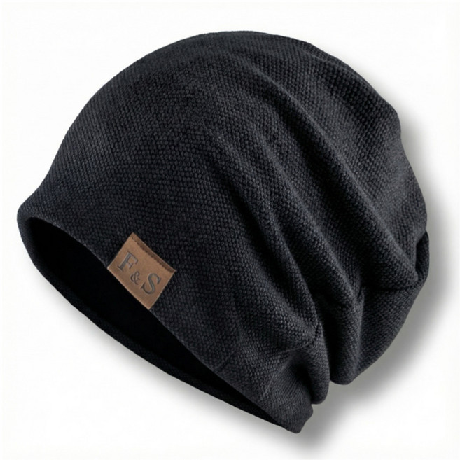 PRET 심플 두건 남녀 공용 데일리 비니