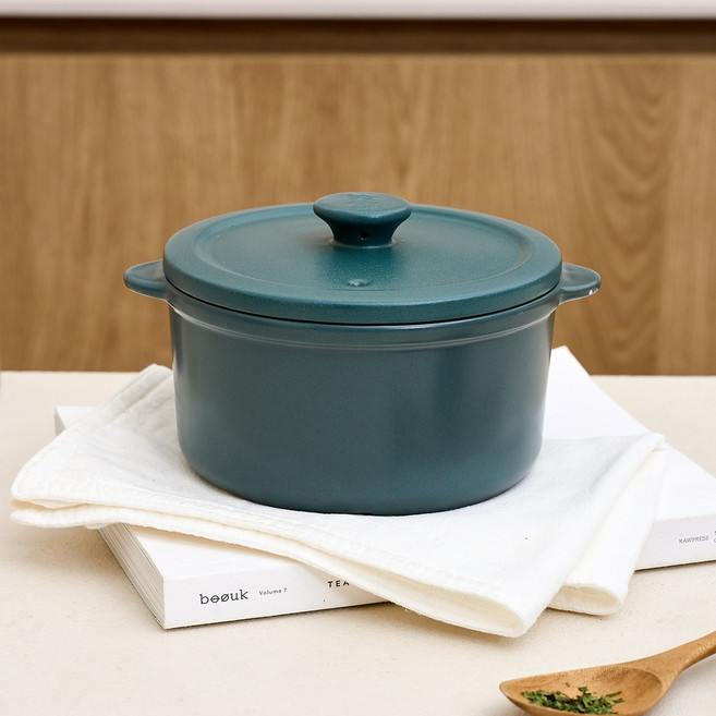 모던하우스 리빙 전자레인지 사용 가능한 무균열 내열 뚝배기 15CM CK0126011, 1개