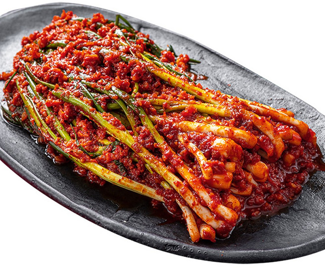 [더싱싱] 전라도식 맛있게 매운 실비 파김치, 1개, 1kg