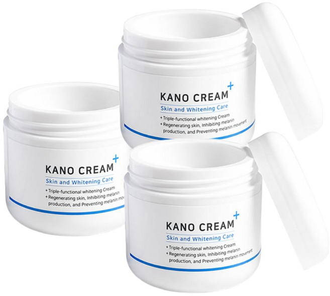 셀리폼 까노크림 본사 정품 마찰 손상 피부 케어 미백 착색 바디 색소침착 크림, 3개, 50g