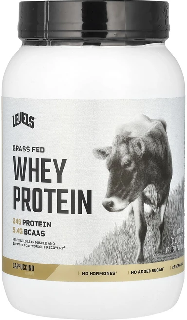 몸관리하세요 겨울입니다 Levels 목초 사육 유청 단백질 분말 카푸치노 907g(2lb) 특별관리진행, Levels목초사육유청단백질분말카푸치노907g2lb - 쿠팡