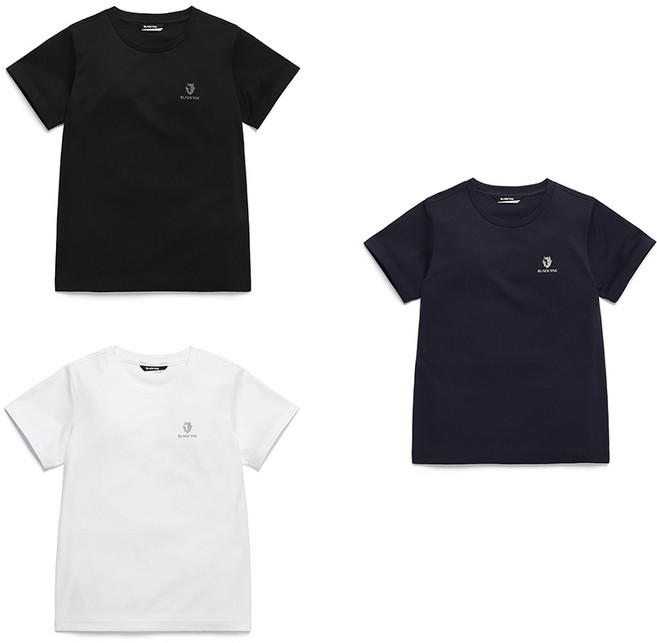 [아동/블랙야크키즈] 기능성 반팔티셔츠 3장세트 BKS데일리3PACK티셔츠 1BKTSM4903