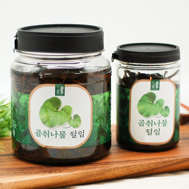 강원도 곰취절임 절임류 반찬 장아치 장아찌, 1kg, 1개