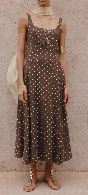 자라 ZARA 도트 롱 원피스 8099510