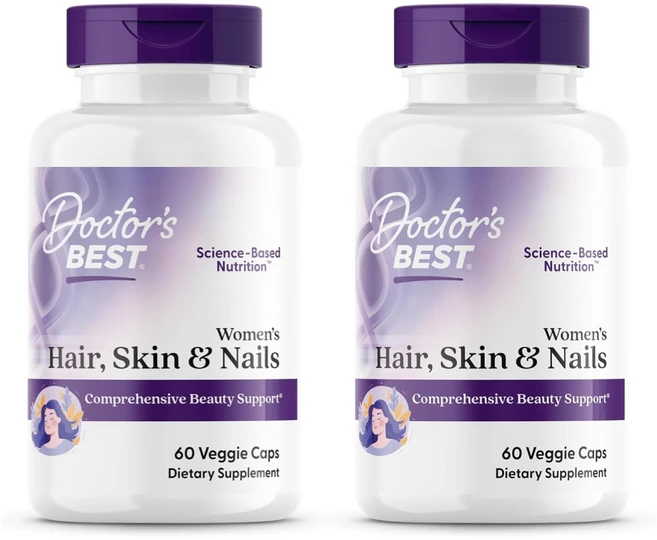 여성용 모발 피부 손발톱 닥터스베스트 베지 캡슐, 2개, 60정 - 쿠팡