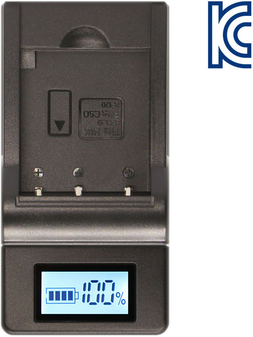 니콘 EN-EL19 호환충전기 LCD 쿨픽스 S3600 S6600 S2500 S2800 S3100 S4100, 1개