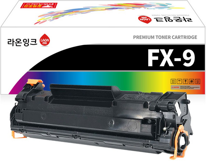 캐논 FX-9 CRG-303 라온잉크 재생토너 MF4150 MF4100 MF4140 MF4270 MF4680 FAX-L140 MF4150K MF4200 MF4350D, 1개, 검정