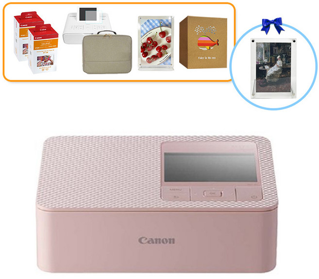 캐논 CP1500핑크+RP-108 2개+필름+브라운+앨범+액자, 상세페이지 참조, 상세페이지 참조