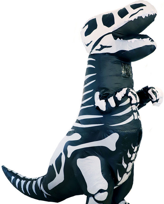 KC인증 에어슈트 할로윈 의상 코스튬, 1개입, 20_스켈레톤 공룡 에어슈트