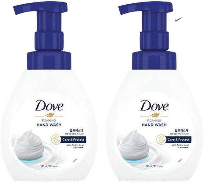 도브 포밍 핸드워시 딥너리싱 본품 240ml x 2개 - 쿠팡
