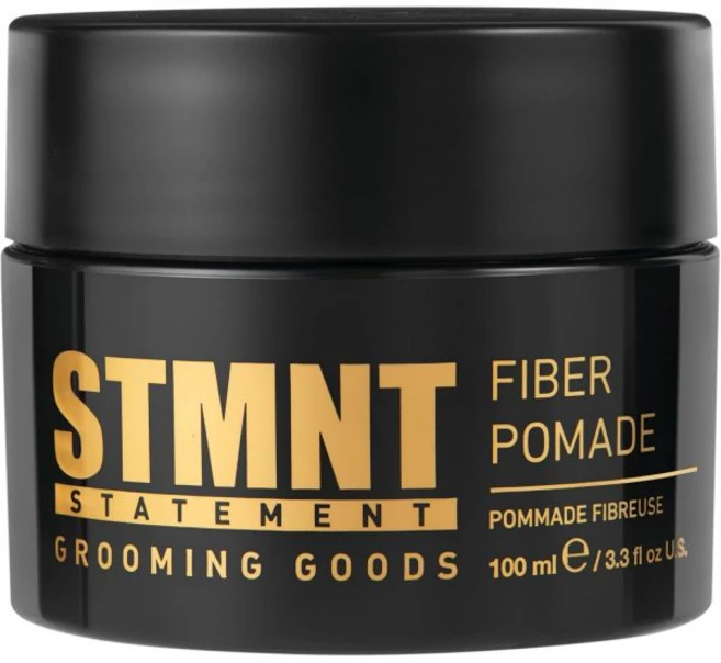 STMNT 그루밍 굿즈 섬유 포마드 | 세미 매트 마감 | 강력한 컨트롤 | 세탁하기 쉬운, Fiber Pomade | 3.38 oz, 1개 - 쿠팡
