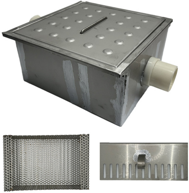 그리스트랩 씽크대트랩 유수 분리기 분리조 주방트랩 집수정, 1개