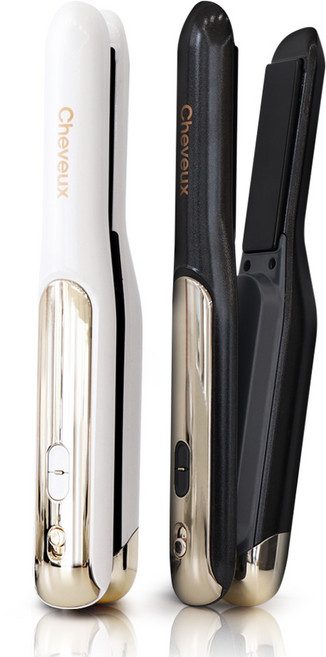 슈브 무선 충전식 고데기 / 출장 여행 전문가 학생, 화이트