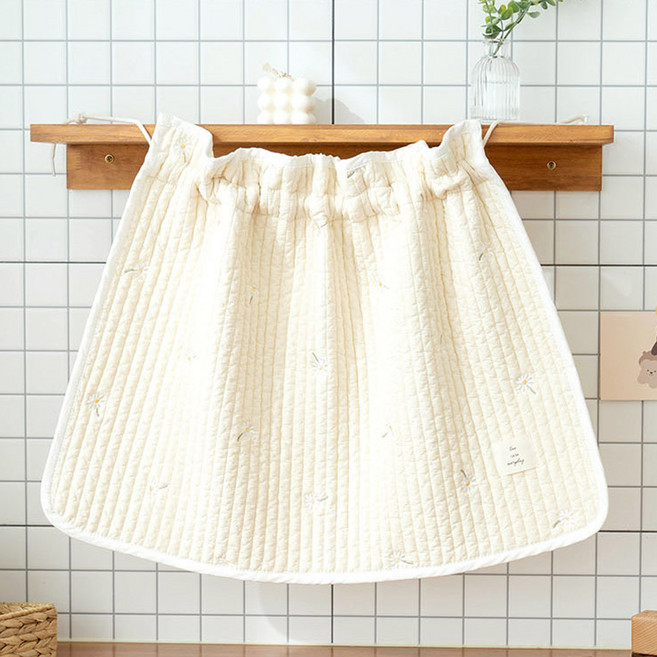 마롤로뜨 두꺼운 아기 차량햇빛가리개 암막 자수 100수, 살랑데이지_누빔 햇빛가리개, 1개