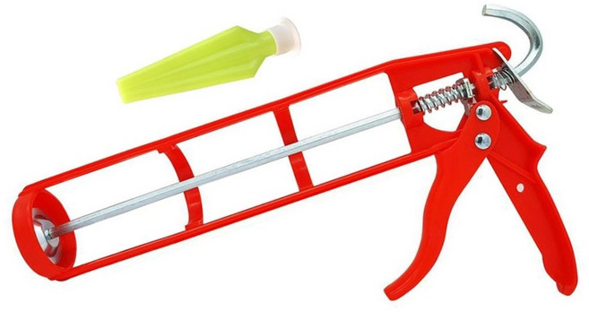 실리콘건 실란트건 코킹건 빅노즐 1개 포함 플라스틱건 diy공구 실리콘작업