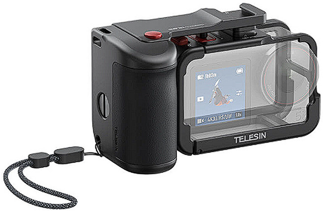 텔레신 DJI 오즈모 액션5PRO 4 3용 케이지+촬영그립 스냅마스터 스트리트 그립 키트 FMS-22, 1개