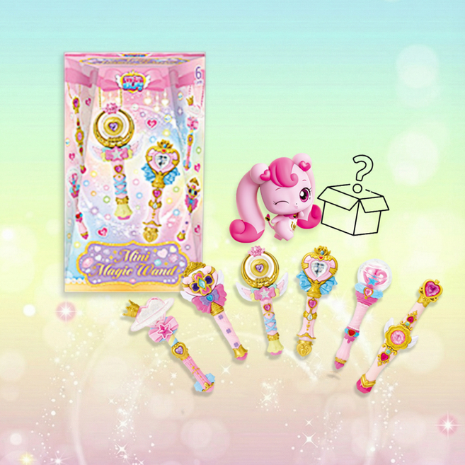 시즌 6 프린세스 캐치티니핑 미니어처 요술봉 랜덤 발송 1개