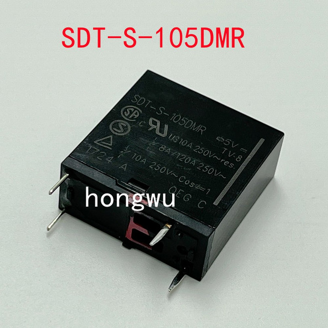 원래 새로운 1PCS 10A 릴레이 5V 105DMR SDT