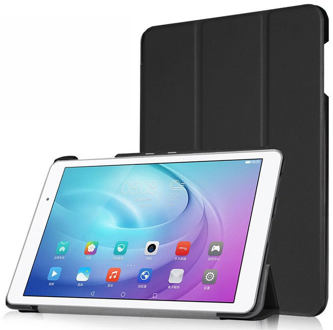 갤럭시탭 A6 10.1 with S펜 P580 / P585 케이스, 블랙, 1개