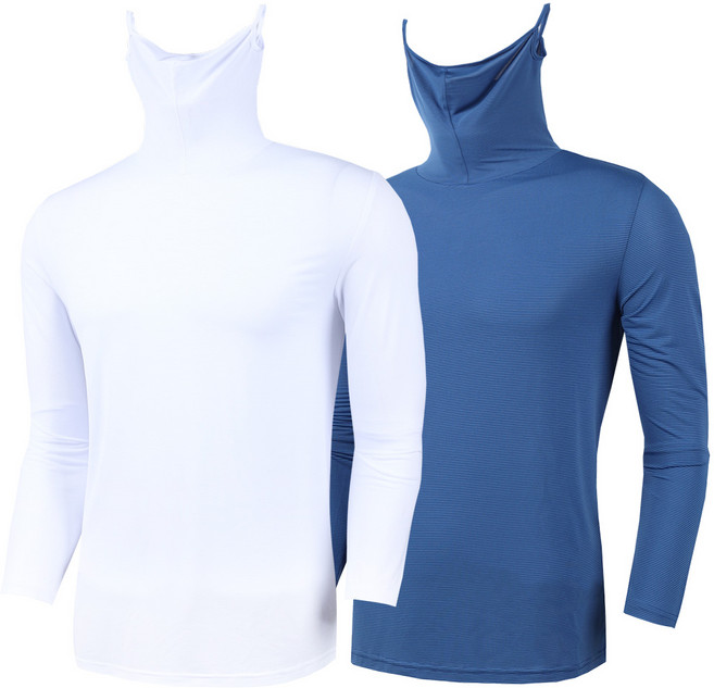 1+1 남성등산티셔츠 스판 냉감 베이스레이어 빅사이즈 아웃도어 쿨티