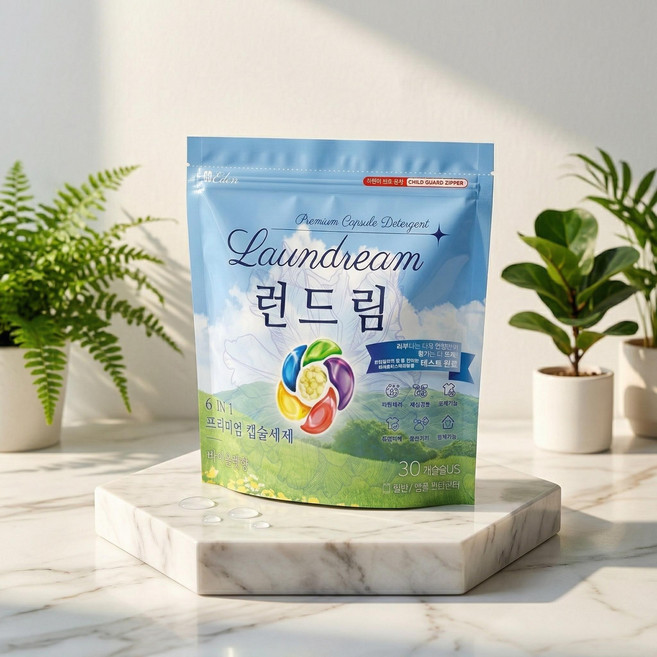 런드림 고농축 프리미엄 캡슐세제 30개입