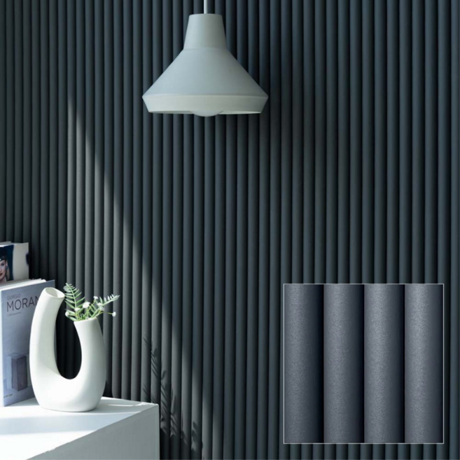 붙이는 반달 템바보드 약 30cm*242cm, 1개, 진그레이