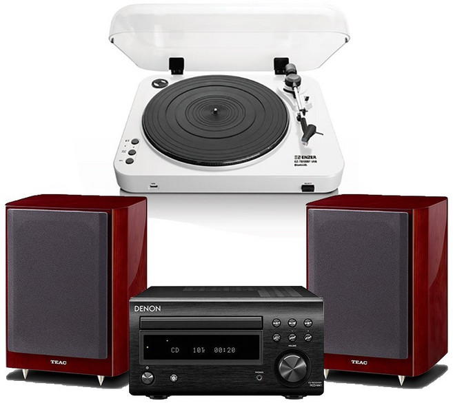 데논 RCD-M41+EZ-TB100BT+S-300NEO 턴테이블 오디오, 단품