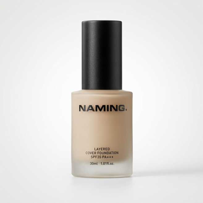 네이밍 레이어드 커버 파운데이션 15ml 3 color, 19N, 1개