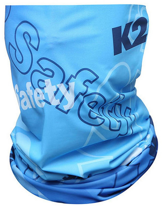 K2 세이프티 자외선 차단 스카프 여름 아이스 쿨 마스크 등산 라이딩, 1개, 블루