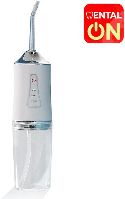 워터 휴대용 덴탈온 빼고빼고 무선 구강세정기 구강청정기 치아 치간 잇몸 무선 치아세정기 물치실, 본품 1세트, 62x62x223mm