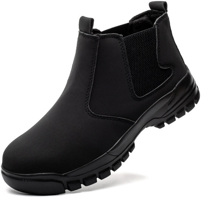 남성용 방수 보안 안전화 가볍고 편안한 작업용 안전화