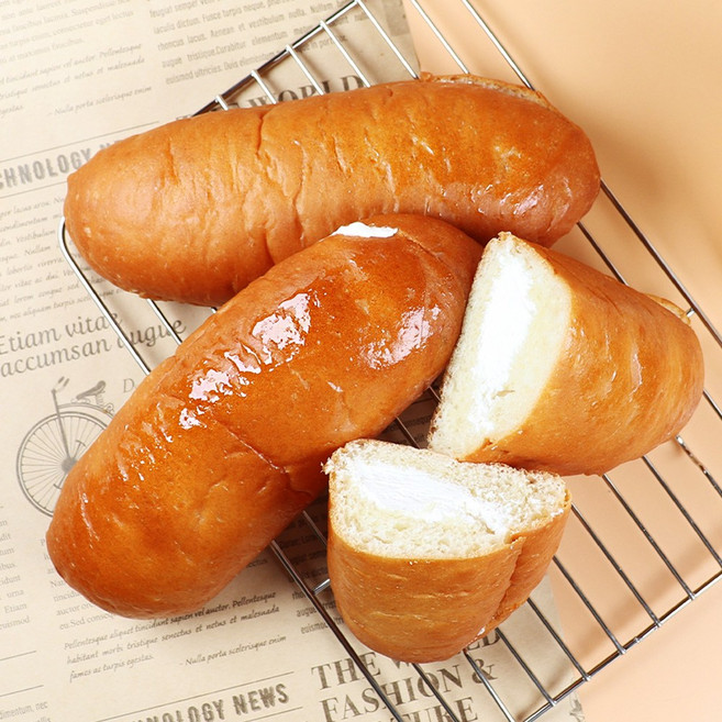 수제 크림빵 75g 5봉, 1세트