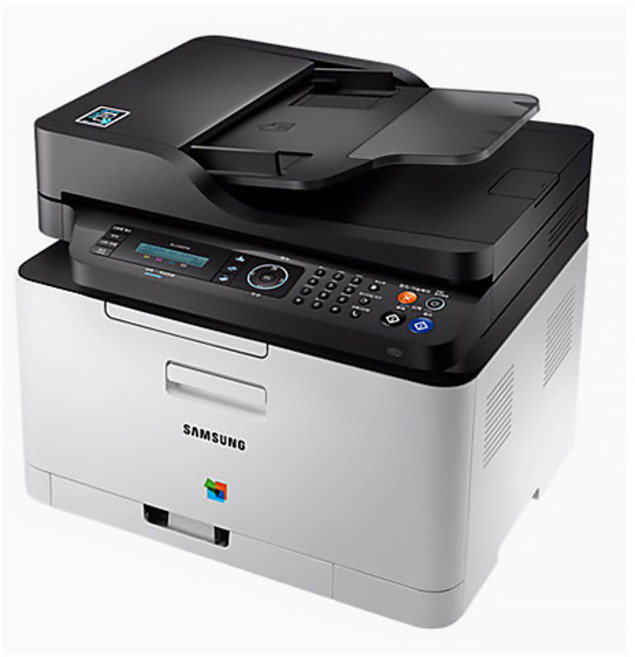 삼성 컬러 레이저 복합기 SL-C485FW 정품 토너포함 업무용 가정용 윈도우11