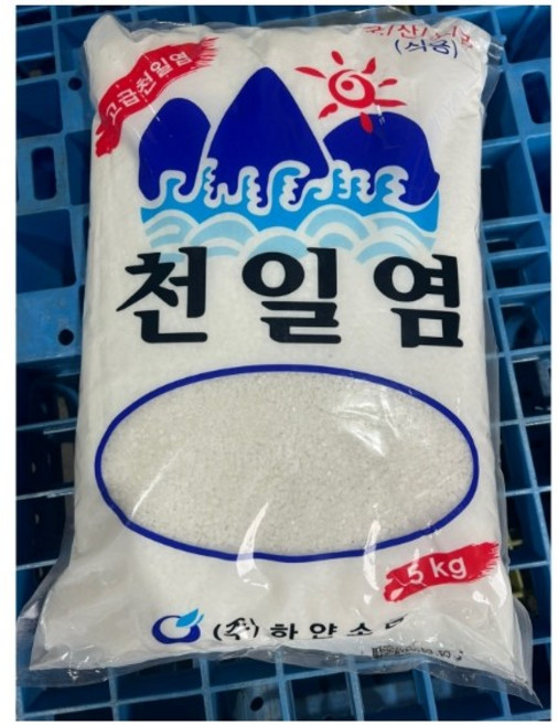 하얀소금 천일염, 1개, 5kg