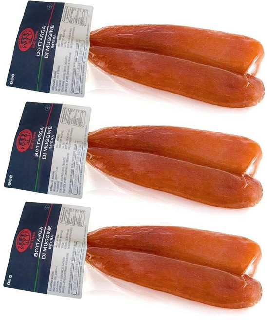 SU TIANU SARDU 보타르가 물렛 40g 3팩 Mullet Bottarga Su Tianu Sardu 170g GUARANTEED, 3개