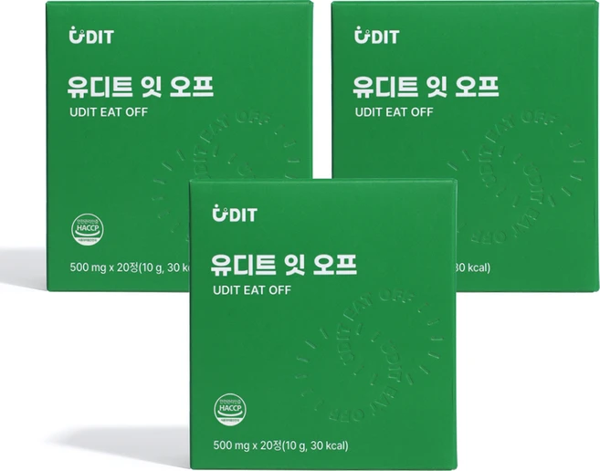 유디트 잇오프 인도 과라나 추출물 혈당 케어 체지방 감소, 3박스, 20정 - 쿠팡