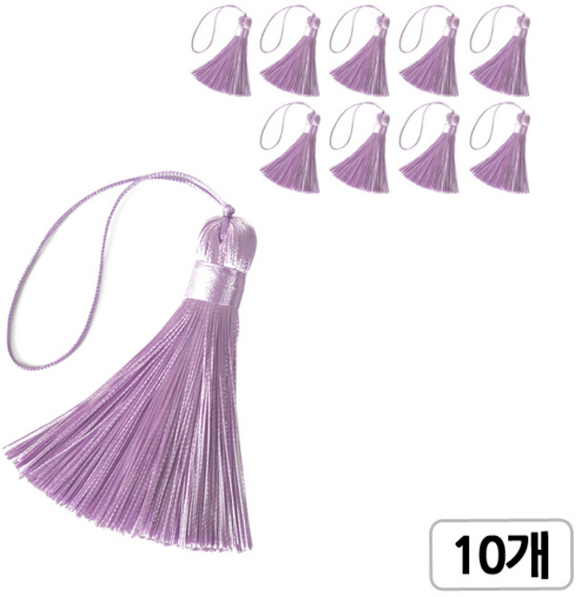 [모핸] 매직자수 태슬, 16.라벤더, 10개