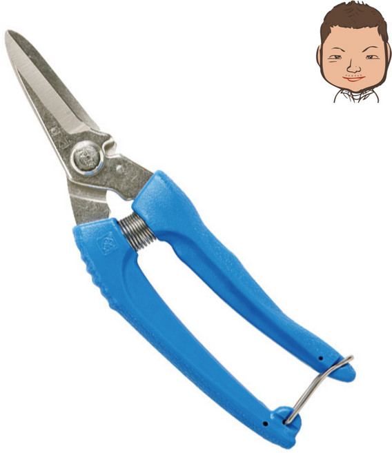 [화신] P-810 / 다목적가위 전지가위 전공가위 190mm, 1개