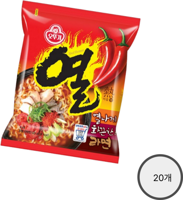 코스트코 오뚜기 열라면 120g x 20개입