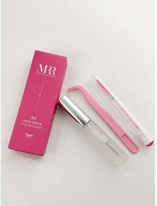 MRR B5睫毛修護強韌液 睫毛雨衣 睫毛保濕保養免洗 Deep Repair B5修護強韌液 Eyelash 台灣製, 1個, 10ml