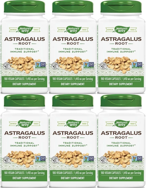 네이처스웨이 황기 뿌리 470mg, 180정, 6개 - 쿠팡