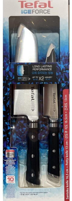 테팔 아이스 포스 칼 2종 세트, 1세트, 산도쿠 식도 + 긴과도
