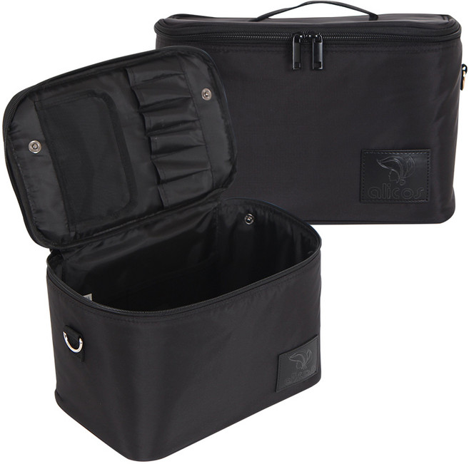 가방몰 대용량뷰티 메이크업가방 DFF512-black(중형) 기타뷰티소품, 1개