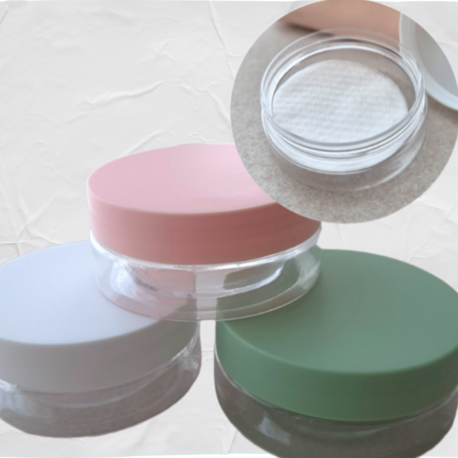 [리리즈] 토너패드소분용기 토너공병 닥토 소분 여행용공병 토너패드 토너팩여행용, 2개, 화이트핑크