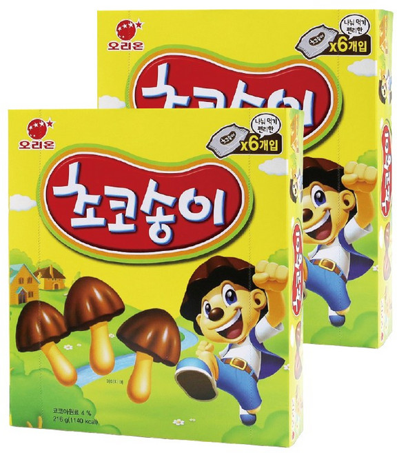 오리온 초코송이 216g, 2개