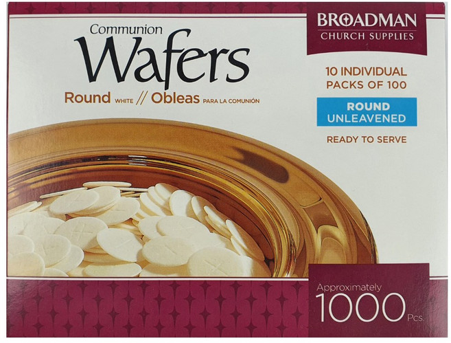 창조 성찬전병 성찬떡 성례용전병 세례 무교병 성찬용품, 140g, 1개