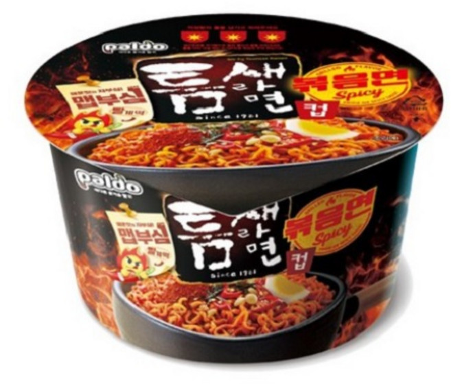 팔도 틈새라면 볶음면 큰컵, 8개