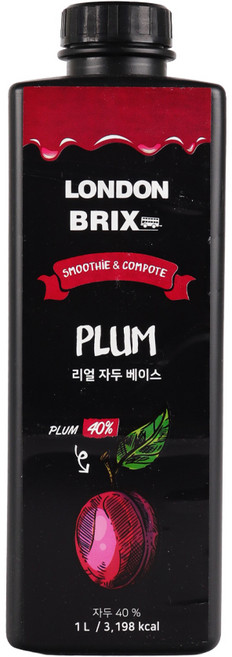 리얼자두베이스 런던브릭스, 1L, 1개